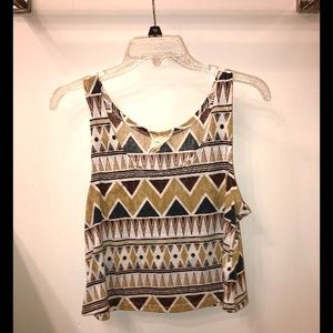 Tribal Crop Top